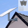 Long Pole Mount Adapter Mounting Kit Compatible with Starlink Standard Dish V3 Kickstand Dishy Wall Mount Gray ( SKU.1-PER0039 )