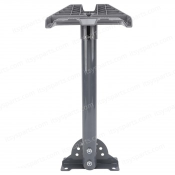 Starlink Roof Mounting Kit Gen 3 Rotatable Metal Heavy Duty Pivot Pole Starlink Internet Kit Satellite V3 Compatible Standard Dish Gray ( SKU.1-PER0043 )