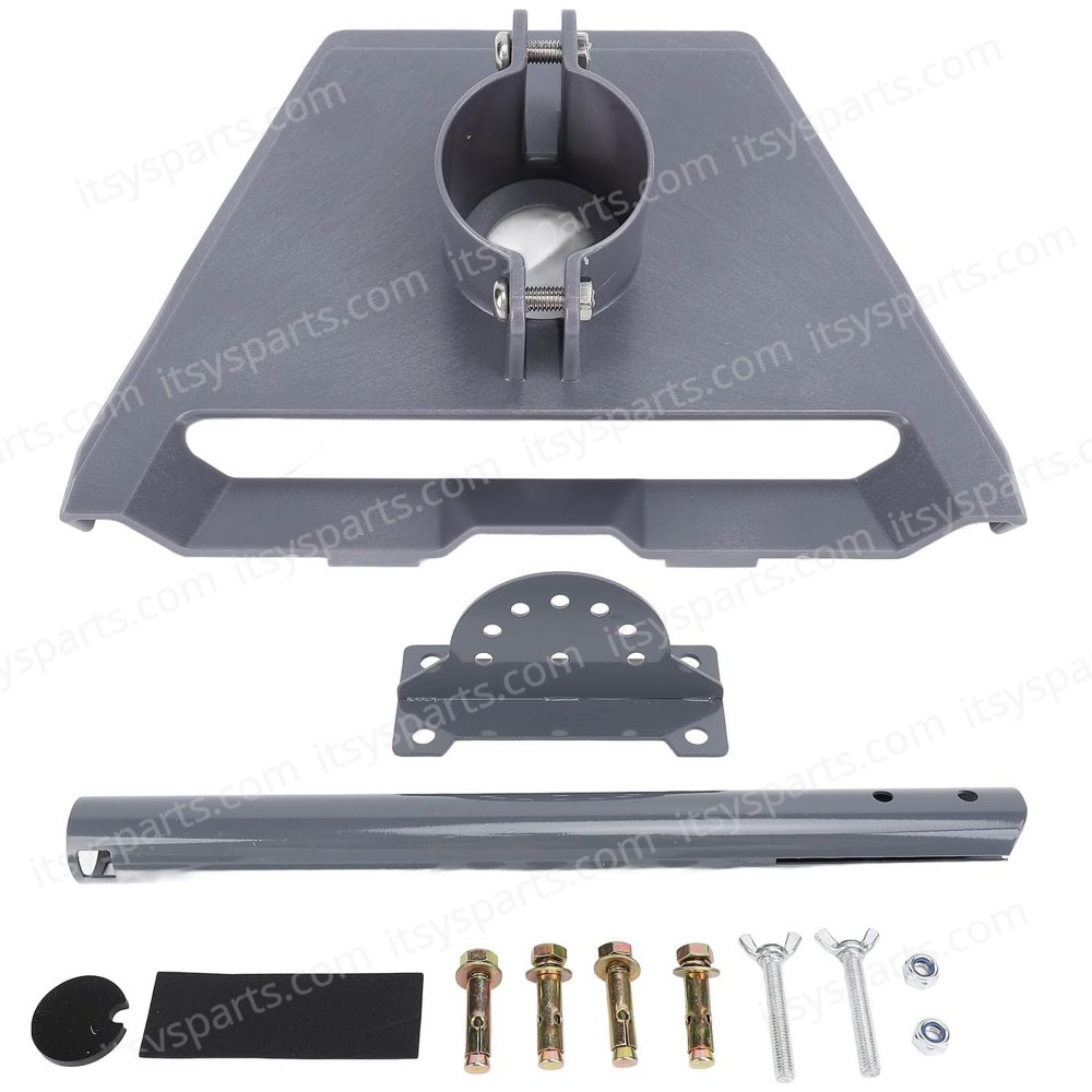 Starlink Roof Mounting Kit Gen 3 Rotatable Metal Heavy Duty Pivot Pole Starlink Internet Kit Satellite V3 Compatible Standard Dish Gray ( SKU.1-PER0043 )