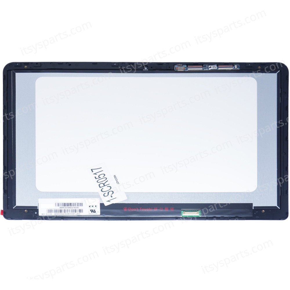 Laptop Screen monitor for HP Pavilion x360 Convertible 15-BK 15T-BK 862643-001 NV156FHM-N47 V8.1 Assembly Touch Digitizer 15.6'' 1920x1080 FHD IPS LED 45% NTSC eDP1.2 30pins 60Hz Glossy ( SKU.1-SCR0517 )