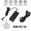 AC Adapter Laptop Notebook Charger for Dell S2319H S2319HN S2319NX 23" LED Monitor 12V 5A 60W 5.5mm*2.5mm ( SKU.60304 )