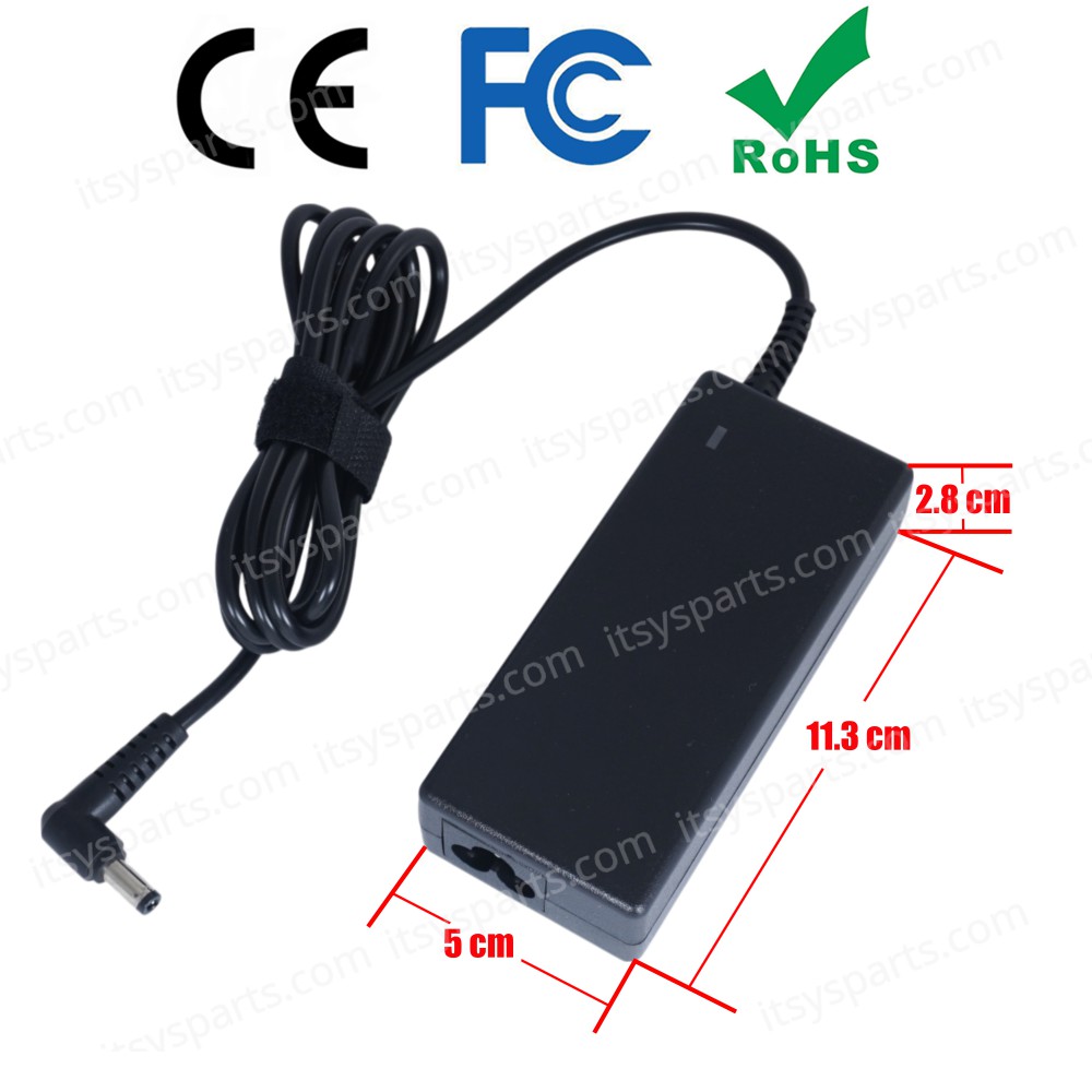 AC Adapter Laptop Notebook Charger for Dell S2319H S2319HN S2319NX 23" LED Monitor 12V 5A 60W 5.5mm*2.5mm ( SKU.60304 )