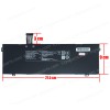 Laptop Battery for Eluktronics MAX-17 Schenker S1 Plus VIA 15 Medion Erazer Beast X10 Uniwill GM7AG8P Slimbook Pro X 15 PF5MRFG PFIDG-00-13-3S2P-0 11.55V 91.24Wh 7900mAh with cable 13pins ( SKU.1-BAT0818 )