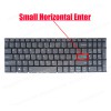 Laptop Keyboard for Lenovo IdeaPad Slim 5-16IRL8 82XF 5-16ABR8 82XG 5-16IAH8 83BG US No Frame Backlight Gray ( SKU.41001USBL )
