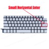 Laptop Keyboard for Dell Inspiron 14 7490 7391 2-in-1 13 5490 5493 5494 5498 0XKGG 2RVRV 02RVRV 02PYG9 2PYG9 PK132KD1A01 US No Frame Backlight Silver ( SKU.40720USSILBL )
