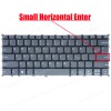 Laptop Keyboard for Lenovo IdeaPad S540-14IWL 81ND S540-14IML 81NF S540-14API 81NH PP2SB-US SN20T09377 PK132GE3B00 5CB0S17246 5CB0S17226 US No Frame Backlight Gray ( SKU.40927USBL )
