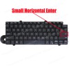 Laptop Keyboard for Dell Latitude 3120 E3120 2-in-1 0X425R X425R CN-0X425R PK1330F1A00 PK1338B1B00 PK1338B1A00 KBDEE3120-A US No Frame Backlight Black ( SKU.41029US )