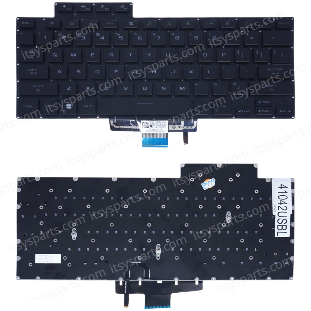 Laptop Keyboard for Turbo-X Clevo M720 M72 M710 M710L M720S M720T M728T M729T M728 M520 M73 6-80-M8100-070-1 MP-05283U3-F101 MP-0528 UK Black ( SKU.40337UK )