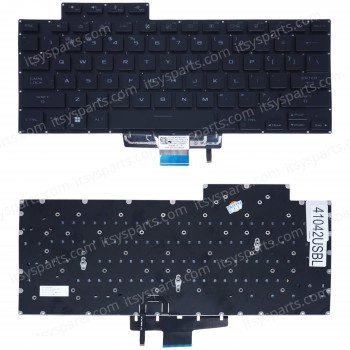 Laptop Keyboard for Turbo-X Clevo M720 M72 M710 M710L M720S M720T M728T M729T M728 M520 M73 6-80-M8100-070-1 MP-05283U3-F101 MP-0528 UK Black ( SKU.40337UK )