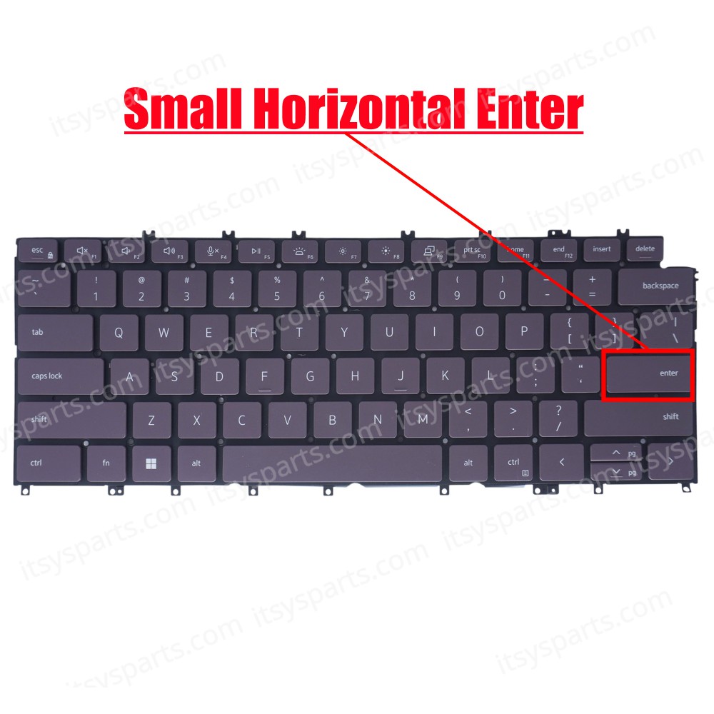 Laptop Keyboard for Dell XPS 13 9315 NY0PX 0NY0PX TCFFP 0TCFFP PK133Q71B00 SN2122B1 LK133Q71B00 SG-B1610-XUA DLM21K13USJ728 PK133Q73B00 US No Frame Backlight Brown ( SKU.41053USBLBROWN )