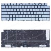 Laptop Keyboard for Dell XPS 13 9315 1RTVF 01RTVF DGNXW 0DGNXW PK133Q73A01 PK133Q71A00 SG.B1600-XUA 22102900491 SN2122B US No Frame Backlight Ice Blue ( SKU.41053USBLBLUE )