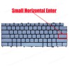 Laptop Keyboard for Dell XPS 13 9315 1RTVF 01RTVF DGNXW 0DGNXW PK133Q73A01 PK133Q71A00 SG.B1600-XUA 22102900491 SN2122B US No Frame Backlight Ice Blue ( SKU.41053USBLBLUE )