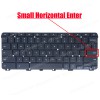 Laptop Keyboard for Lenovo Chromebook 11 N22 80SF 9Z.NE2SQ.001 NSK-XE0SQ AENL6U02110 NL6C AENL6U03110 EANL6029010 AENL6U02210 SN20K86503 WBM14L13US-6862 US No Frame Black ( SKU.41056US )