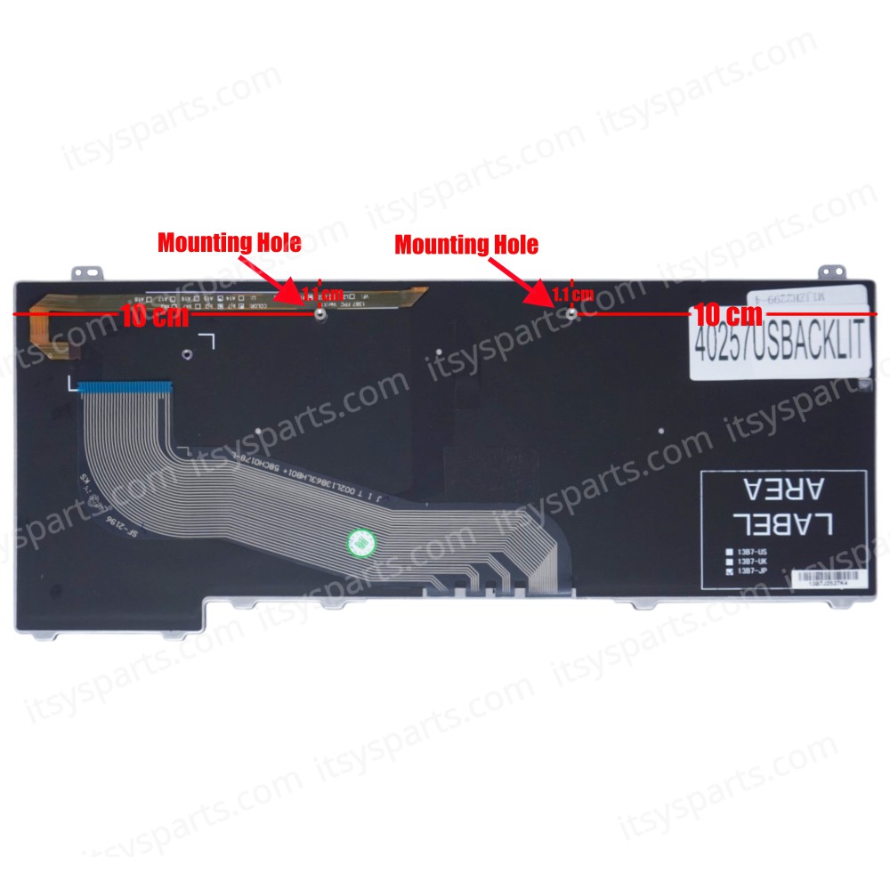 Laptop Keyboard for Dell Latitude E5440 5440 PK130WQ3A00 0Y4H14 Y4H14 3KK86 03KK86 XNDHG PK130WQ1A00 NSK-LDBUC 01 PK130WQ4B00 US Backlight Black ( SKU.40257USBACKLIT )