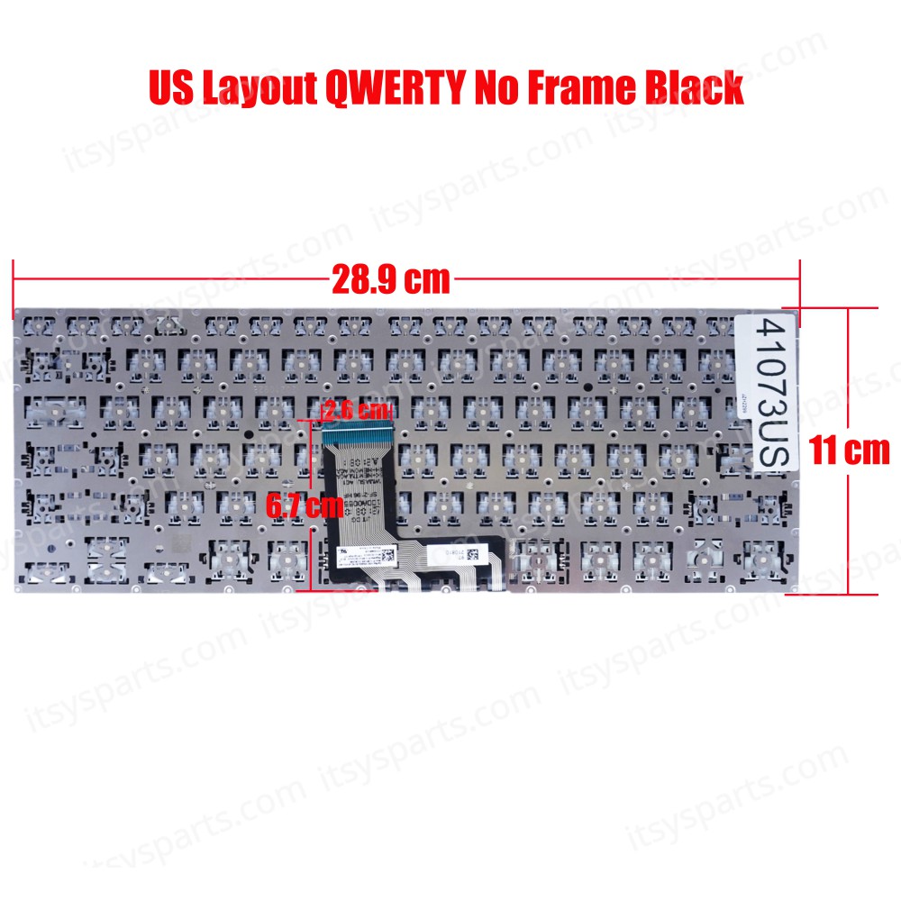 Laptop Keyboard for Asus Expertbook B1-B1400 P3350C B1400CEAE-BV0402  B1400CBA-1A B1400CBA-GR51C0X B1400CBA B1400CEAE US No Frame Black ( SKU.41073US )