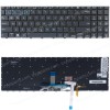 Laptop Keyboard for Asus ExpertBook B2502 B2502C B2502CBA B2502CBA-KJ0460X B2502FBA B2502FVA NSK-UA91BU 01 NSK-UAA2SU 9Z.NKYBU.101 US No Frame Backlit Pointer Black ( SKU.41090USBL )