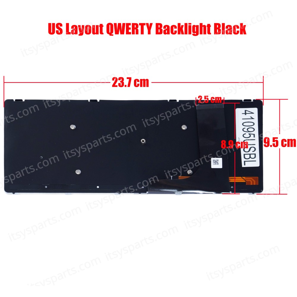 Laptop Keyboard for LOGIQ GE Healthcare Ultrasound D0K-V6227 DOK-V6227H TX-00-US D0K-V6376M DOK-V6376M 00-02-US US Backlight Black ( SKU.41095USBL )