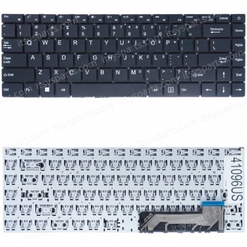Laptop Keyboard for Gateway GWNR51416 GWNR51416-BK GWNR51416-BL GWNR51416-RD GWNR51416-GR SCDY-315-1-7 YXT-91-57 YXT-91-53 US No Frame Black ( SKU.41096US )