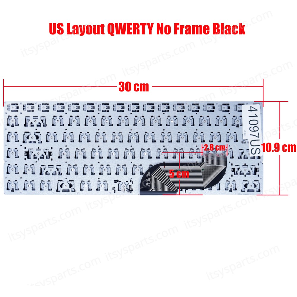 Laptop Keyboard for Prestigio Smartbook 141-C4 141-C6 PSB141C06 PSB141C04 PSB141C04CGP SCDY-300-8-21 YXT-91-36 YXT-93-197 US No Frame Black ( SKU.41097US )
