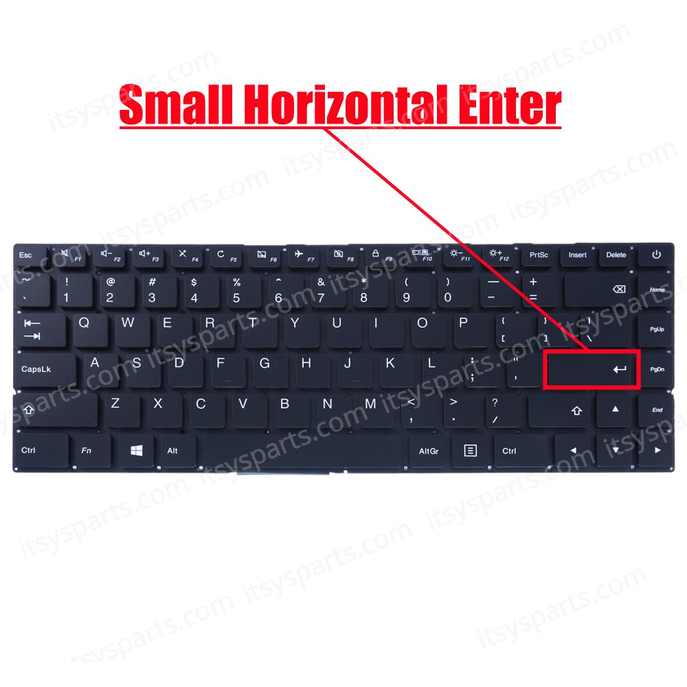 Laptop Keyboard for Prestigio Smartbook 141-C4 141-C6 PSB141C06 PSB141C04 PSB141C04CGP SCDY-300-8-21 YXT-91-36 YXT-93-197 US No Frame Black ( SKU.41097US )