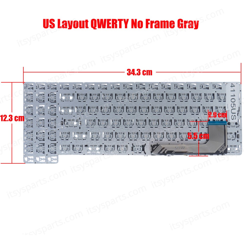 Laptop Keyboard for Gateway GWTN156-11 GWTN156-11BK YXT-91-39 SCDY3402001 US No Frame Black ( SKU.41105US )