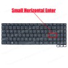 Laptop Keyboard for Gateway GWTN156-11 GWTN156-11BK YXT-91-39 SCDY3402001 US No Frame Black ( SKU.41105US )