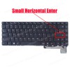 Laptop Keyboard for Jumper EZBook 2 MB3002003US YXT-NB93-37 ZX300-C T314 SCDY-300-2-3 PRIDE-K2511 US No Frame Black ( SKU.41108US )