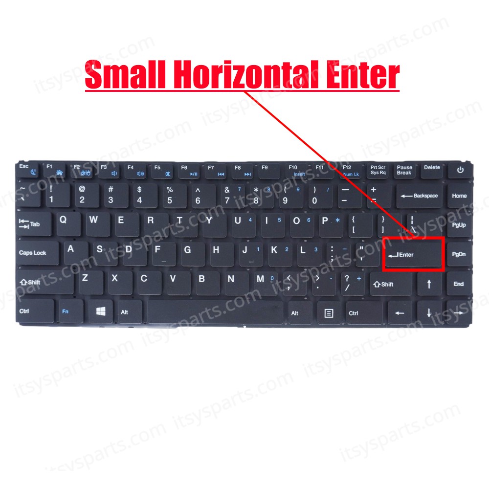 Laptop Keyboard for Toposh T14 MB30011008 YXT-NB93-154 F0060-008 MB3002023 MB30011006 YXT-NB93-108 PRIDE-K2809 SCDY-300-2-07 MB3008011 Haier U1520EM U1500EM U1520SD US No Frame Black ( SKU.41112US )