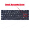 Laptop Keyboard for Toposh T14 MB30011008 YXT-NB93-154 F0060-008 MB3002023 MB30011006 YXT-NB93-108 PRIDE-K2809 SCDY-300-2-07 MB3008011 Haier U1520EM U1500EM U1520SD US No Frame Black ( SKU.41112US )