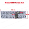 Laptop Keyboard for IRU Z15X C15X C15S Q15A Z15F Q15S Q15A Z15F Q15A Q15F Q15S XS3501032 PRIDE-K4532 F0006-032 MB3501032 XK-HS287 US No Frame Black ( SKU.41110US )