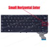 Laptop Keyboard for Multilaser PC222 PC223 PC205 PC206 PC207 PC224 PC240 YEPO 737A XiaoMa 41 OW114 YXT-NB93-49 MB27716014-BZ US No Frame Black ( SKU.41114US )