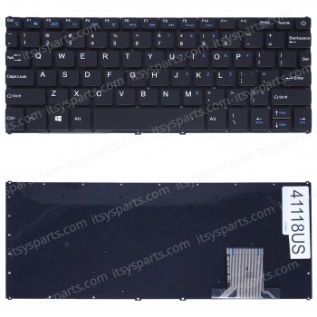 Laptop Keyboard for Digma Eve 10 A201 ES1053EW MB23815005 YMS-0170-A YJ-399 K780 KY238-15A US No Frame Black ( SKU.41118US )