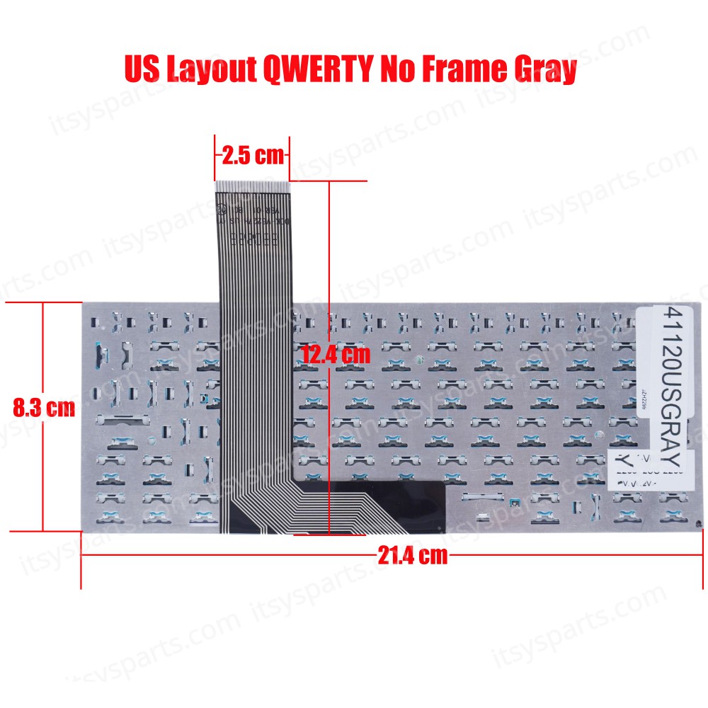 Laptop Keyboard for LOGIQ GE Healthcare Ultrasound D0K-V6227 DOK-V6227H TX-00-US 5442979-S LOGIQ F8 F6 Book XP PRO N200 US Gray ( SKU.41120USGRAY )