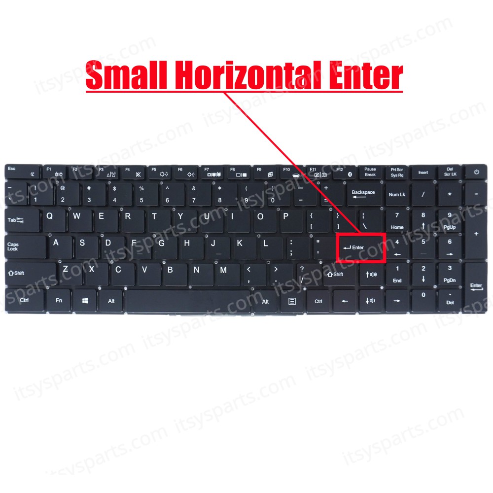Laptop Keyboard for HiPaa S5 MB3501034 XK-HS300 F0006-034 MB3501021 XK-HS197 MB3661004 YXT-NB93-134 US No Frame Backlight Black ( SKU.41122US )