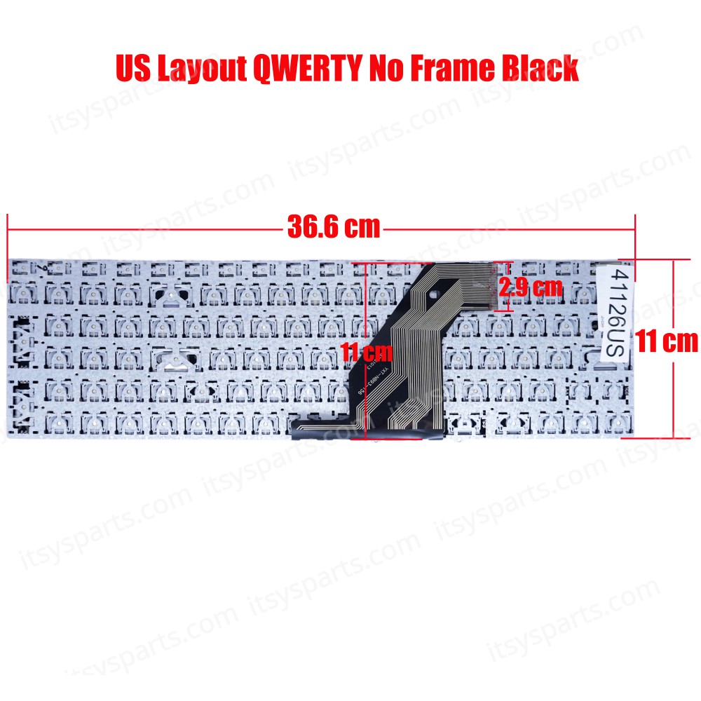 Laptop Keyboard for Compaq Presario CQ29 CQ-29 MB3661013 MB3661009 MB3661027 MB3661022 YXT-NB93-156 YXT-NB93-142 PRIDE-K3946 US No Frame Black ( SKU.41126US )