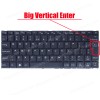 Laptop Keyboard for Mechrevo S1 PRO-01 S2 PRO-01 S3 PRO-01 6066A D-5BB4U UΚ No Frame Backlight Black ( SKU.41127UKBL )
