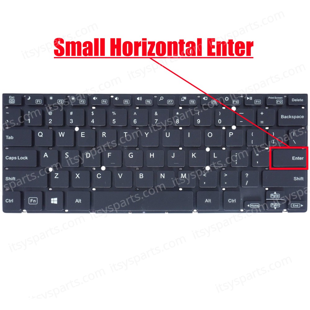 Laptop Keyboard for Avita Essential NE14A2 YMS-K09-66 D276US-W00 038-D276USWW00 S210121052293 US No Frame Black ( SKU.41131US )