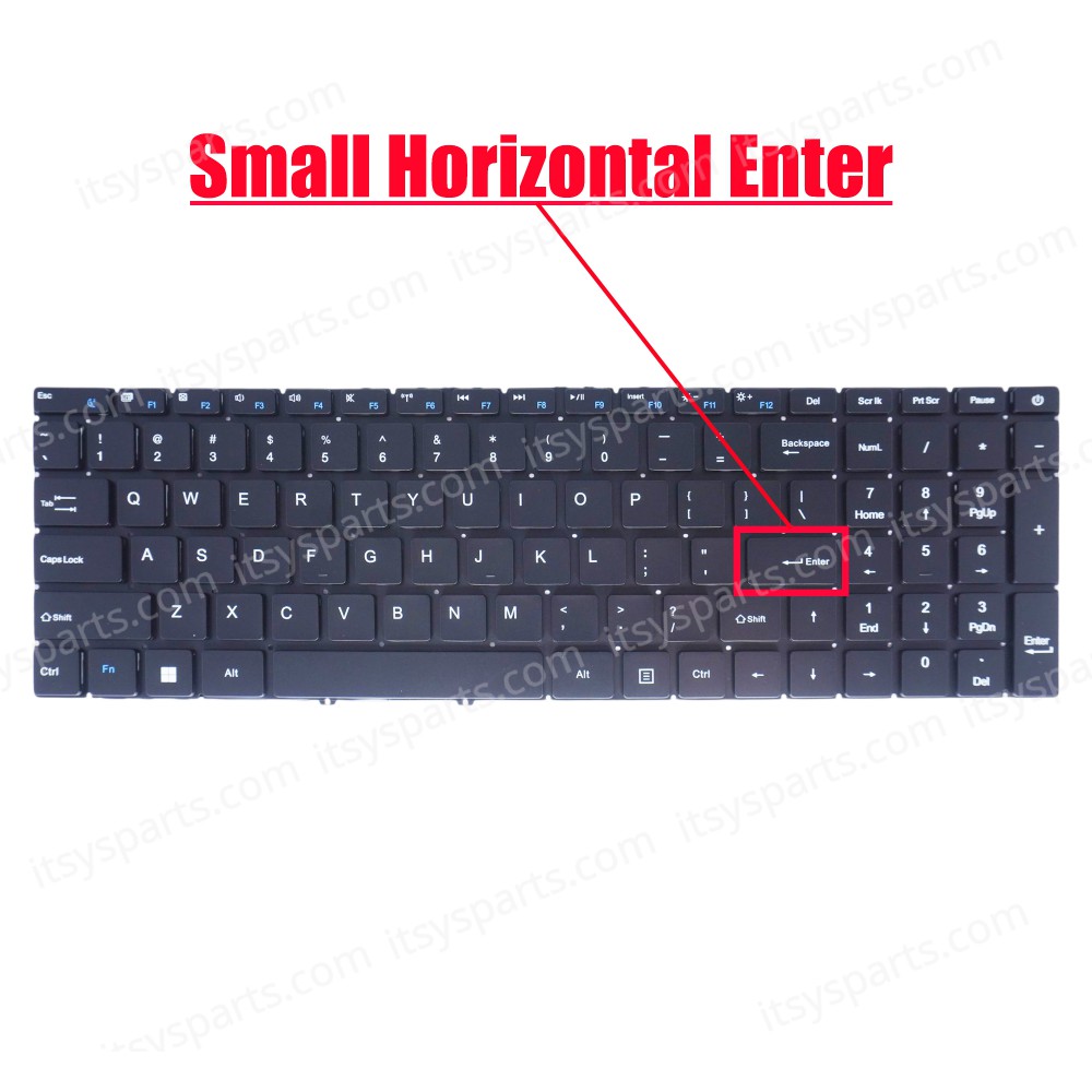 Laptop Keyboard for iLife Zed Air CX3 X317C MB3501821 MB3661007 PRIDE-K3954 Goldentec WINBLU WBCN12S-I3 EXO Smart XQ3C US No Frame Black ( SKU.41133US )