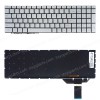 Laptop Keyboard for FEEDME F9 PRO MB3501005 F0006-005 XK-HS109 US No Frame Backlight Silver ( SKU.41134USBL )