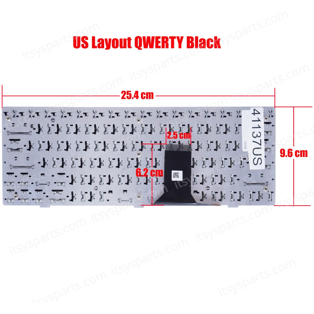 Laptop Keyboard for LOGIQ GE Healthcare Ultrasound Vivid T8 Pro T9 5498252 5492248 DOK-V6208L D0K-V6208L DOK-V6208M V6208M 5435496 5315662 US Black ( SKU.41137US )
