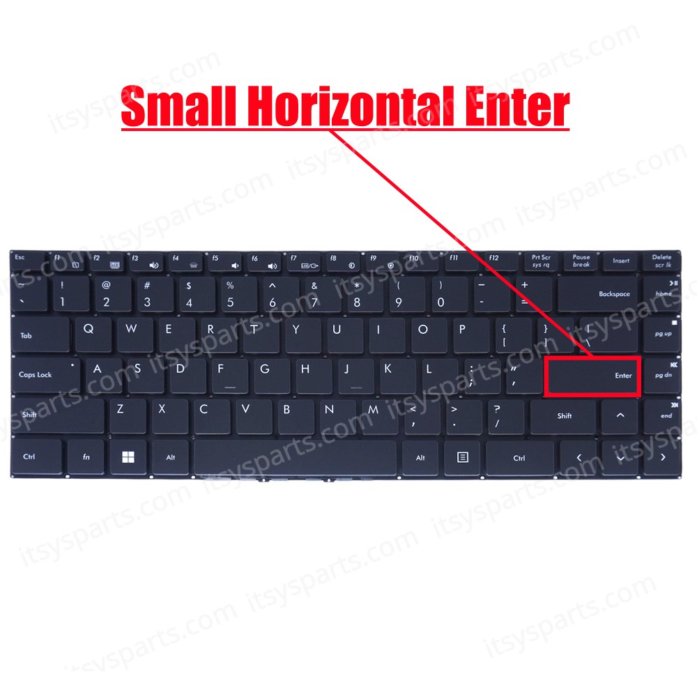 Laptop Keyboard for V6399B UCJ-6399B NB-17-6399B-20-B0 US No Frame Backlight Black ( SKU.41136USBL )