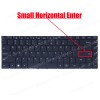 Laptop Keyboard for V6399B UCJ-6399B NB-17-6399B-20-B0 US No Frame Backlight Black ( SKU.41136USBL )