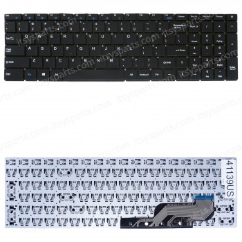 Laptop Keyboard for Teclast F15 Plus 2 TE10 F8WIFI ver2 SCDY-350-1-11 YXT-91-45 SCDY-350-1-8 YXT-91-60 US No Frame Black ( SKU.41139US )