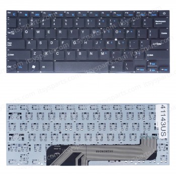Laptop Keyboard for Prestigio Smartbook PSB141A YX-K2000 G151111 34280B048 028DD Onda Xiaoma 41 141A 141A02 141A03 PSB141A01BFW_RB_CIS US No Frame Black ( SKU.41143US )