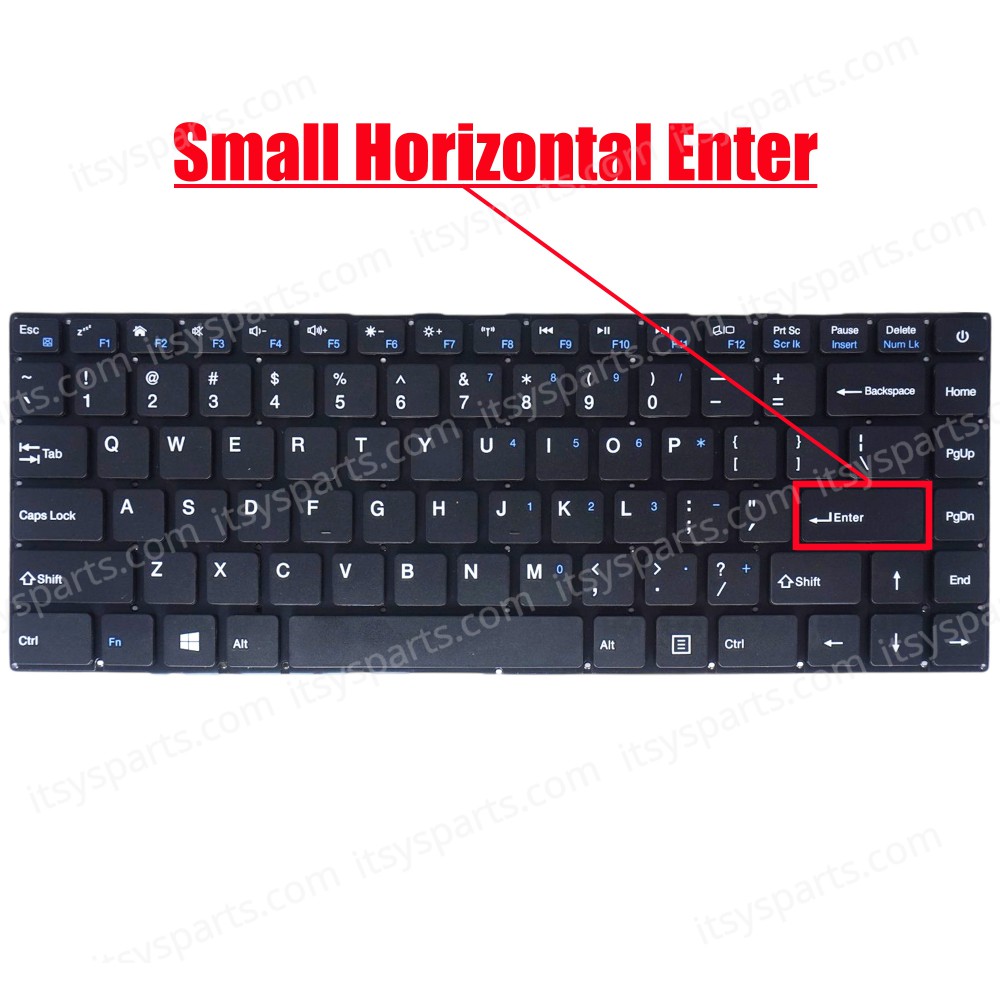 Laptop Keyboard for XUEXING K14 K14A K14D YXT-93-147 MB3008029 US No Frame Black ( SKU. 41145US )
