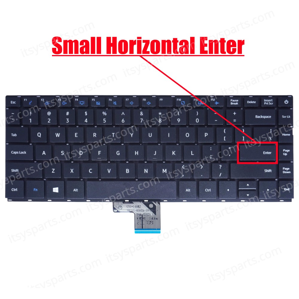 Laptop Keyboard for Tsinghua Tongfang 14-5BB4U D276US-A10 D0K-6502A GN1-140M2 DOK-V6502A DOK-6502A US No Frame Black ( SKU.41146US )