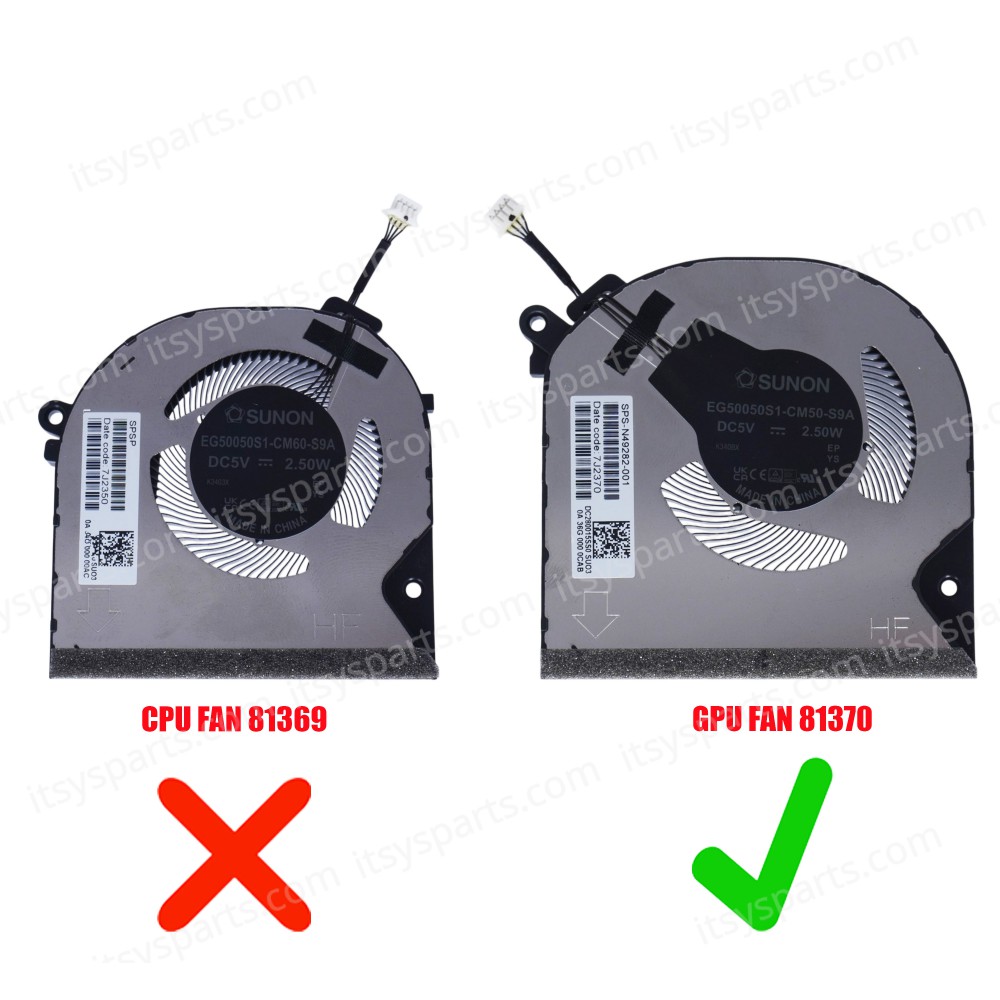 Laptop GPU Cooling Fan for HP Envy x360 15Z-FH 15-FE 15T-FE 15-FH 15-FH0013DX 15-FE0013DX TPN-C165 N49282-001 DC280015TS0 DC280015SS0 DC2800144F0 4pin ( SKU.81370 ) Laptop GPU Cooling Fan for HP Envy x360 15Z-FH 15-FE 15T-FE 15-FH 15-FH0013DX 15-FE0013DX TPN-C165 N49282-001 DC280015TS0 DC280015SS0 DC2800144F0 4pin ( SKU.81370 )