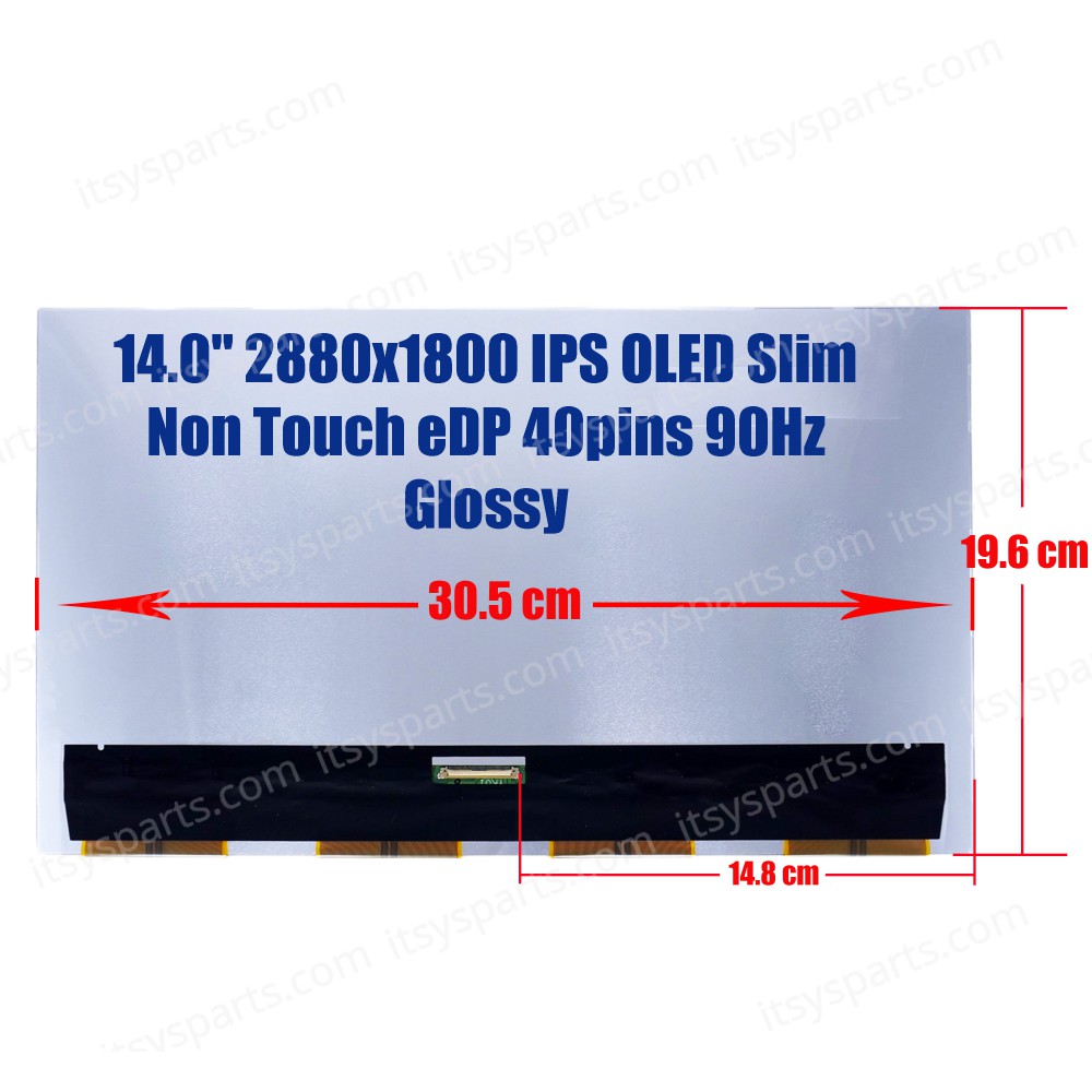 Laptop Screen monitor for Lenovo ThinkPad T14s Gen 3 21BR 21BS ATNA40YK01-1 5D11B36616 SD11B36614 14.0'' 2880x1800 2.8K IPS OLED Slim Non Touch Super Thin eDP 40pins 90Hz Glossy ( SKU.1-SCR0544 ) Laptop Screen monitor for Lenovo ThinkPad T14s Gen 3 21BR 21BS ATNA40YK01-1 5D11B36616 SD11B36614 14.0'' 2880x1800 2.8K IPS OLED Slim Non Touch Super Thin eDP 40pins 90Hz Glossy ( SKU.1-SCR0544 )