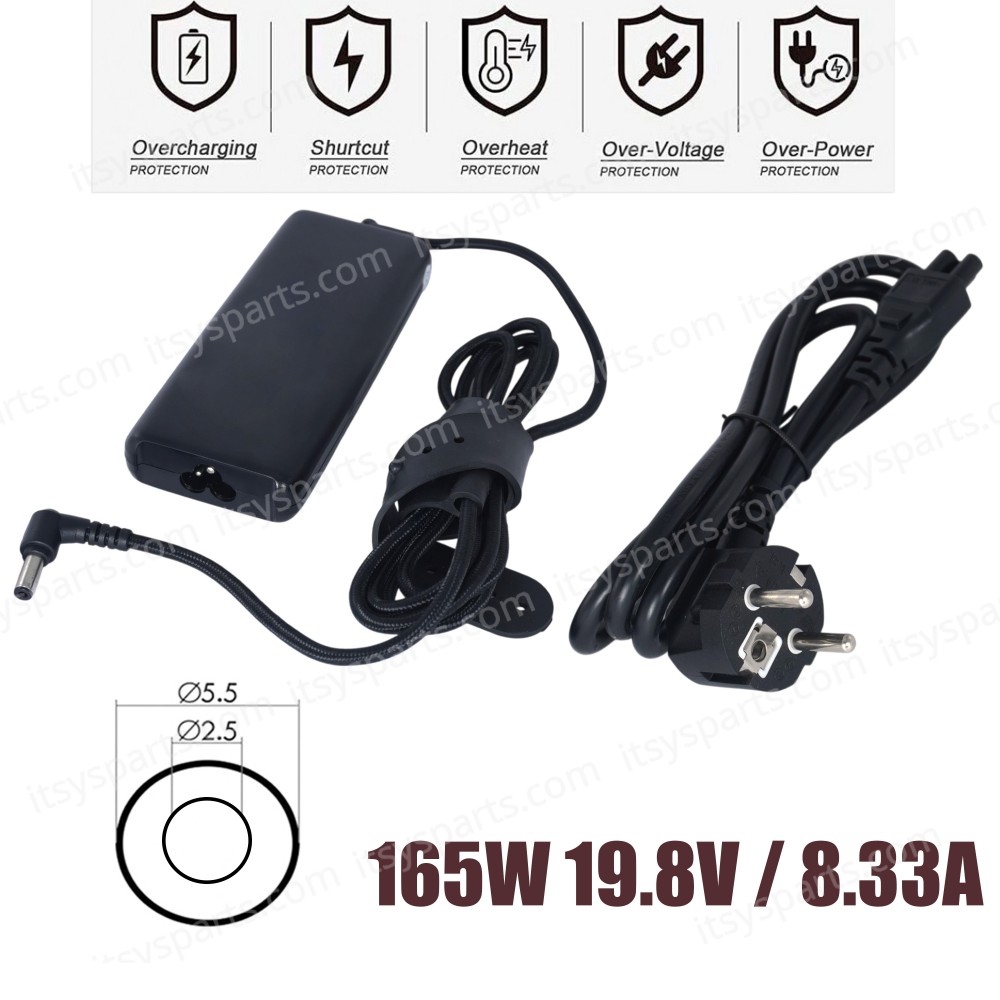 AC Adapter Laptop Notebook Charger for Razer Blade 14 (2017) Blade Pro RZ09-0220 RZ09-0195 RC30-0165 RZ09 RC30 Gaming 19.8V 8.33A 165W 5.5mm*2.5mm ( SKU.60305 ) AC Adapter Laptop Notebook Charger for Razer Blade 14 (2017) Blade Pro RZ09-0220 RZ09-0195 RC30-0165 RZ09 RC30 Gaming 19.8V 8.33A 165W 5.5mm*2.5mm ( SKU.60305 )