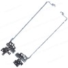 Hinges Bracket Set for Laptop Lenovo IdeaPad Gaming 3-15IMH05 81Y4 3-15ARH05 82EY 5H50S28959 Left & Right ( SKU.1-HNG0731 )